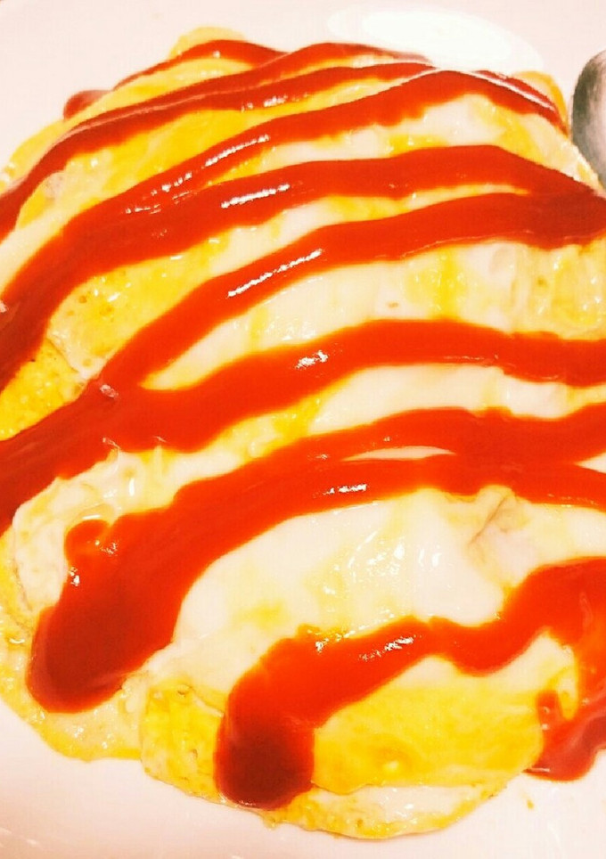 焼くのは卵だけ！超絶簡単オムライス！-レシピのメイン写真