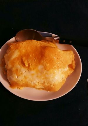 １人ランチに簡単！醤油バターの卵乗せご飯-レシピのメイン写真