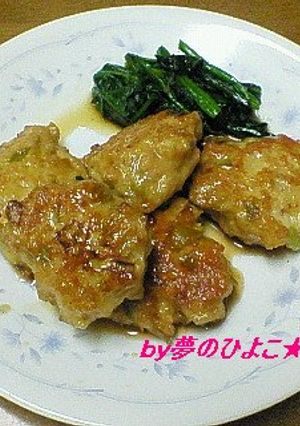 お弁当にもOK！簡単！鶏つくねの照り焼き-レシピのメイン写真