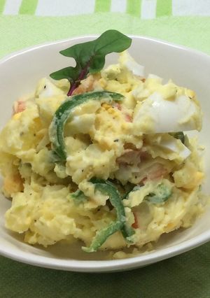 ピーマン入りポテトサラダ-レシピのメイン写真