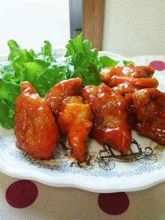 フライパンで♬甘辛ヤンニャムチキン-レシピのメイン写真