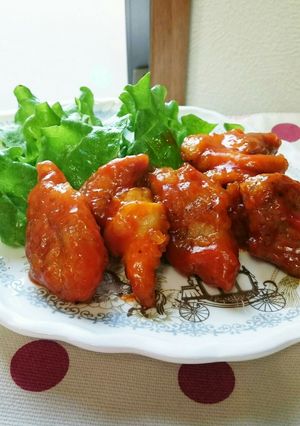 フライパンで♬甘辛ヤンニャムチキン-レシピのメイン写真