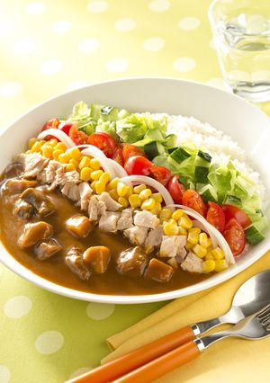 虹色サラダカレー-レシピのメイン写真