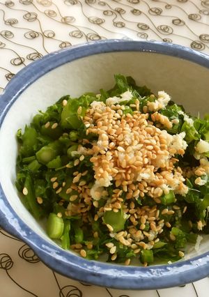 鮎河菜の浅漬け✿白ごはんにのせて旨い~♥-レシピのメイン写真