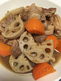 いり鶏風煮物-レシピのメイン写真