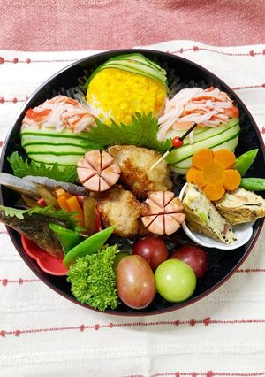 結婚記念日お弁当-レシピのメイン写真