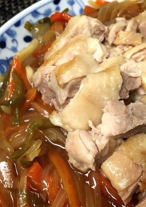 鶏肉の甘酢あんかけ☆黄金タレ-レシピのメイン写真