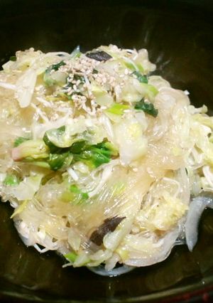 戻さず簡単！春雨の炒め煮-レシピのメイン写真
