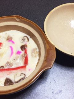 めんつゆ+電子レンジで、小鍋茶碗蒸し-レシピのメイン写真