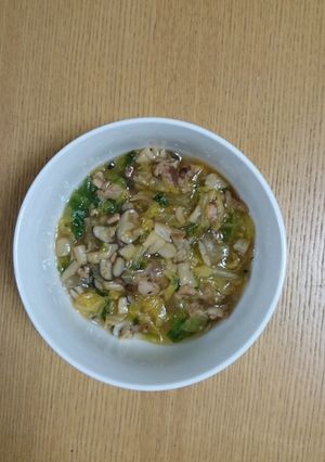離乳食白菜と豚肉の中華風あんかけ-レシピのメイン写真