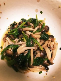 しめじとほうれん草のおひたし-レシピのメイン写真