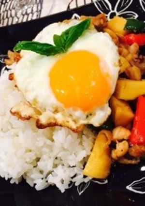 食べやすい♪ガパオライス-レシピのメイン写真