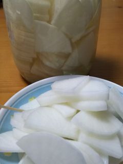 大根の甘酢漬け-レシピのメイン写真