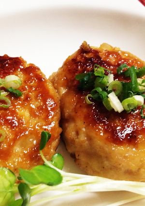 鶏ひき肉で豆腐ハンバーグ-レシピのメイン写真