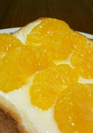 和歌山♬ミカン練乳ヨーグルトースト-レシピのメイン写真