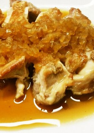 鶏ももソテーと玉ねぎさっぱり和風ソース-レシピのメイン写真
