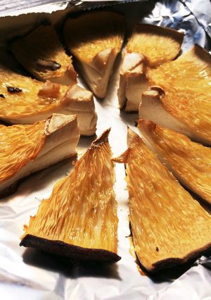 簡単！ズボラ？椎茸丸ごとホイル焼き♪-レシピのメイン写真
