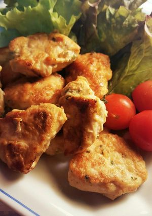 鶏ムネ肉のすりごまピカタ-レシピのメイン写真