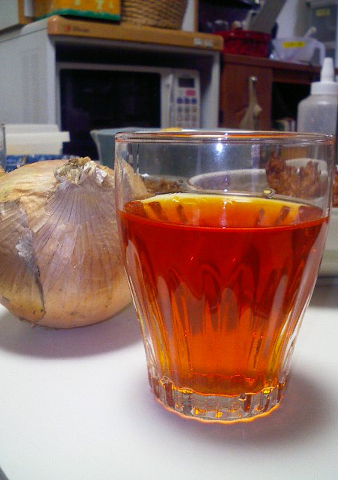 たまねぎの皮のお茶　-レシピのメイン写真