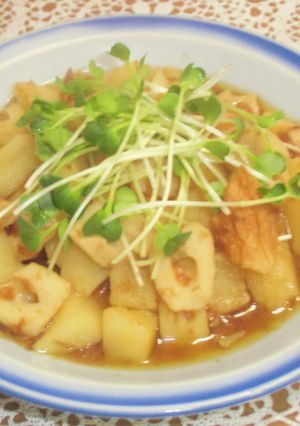 じゃが芋と竹輪の土佐煮-レシピのメイン写真