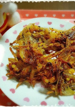 ♡きんぴらリメイク♪美味しいかき揚げ♡-レシピのメイン写真