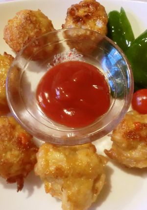 ☆鶏ムネ肉の旨辛！ナゲット風 おつまみに-レシピのメイン写真