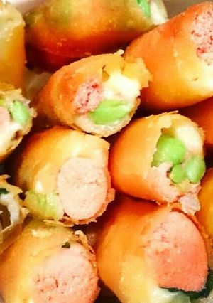 おつまみ簡単パリッと♪明太チーズ枝豆揚げ-レシピのメイン写真