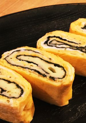 海苔とチーズの卵焼き-レシピのメイン写真