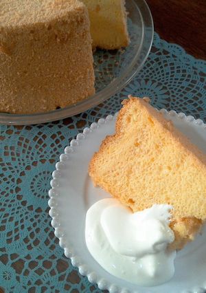 シンプルなシフォンケーキ-レシピのメイン写真