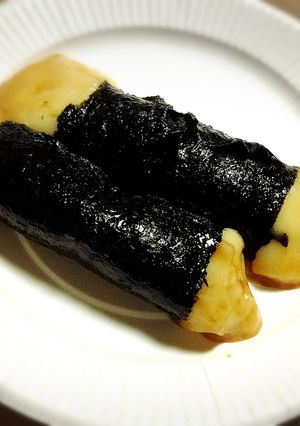簡単！チーズのり餅-レシピのメイン写真