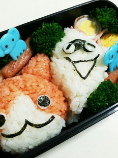 完食☆我が家のキャラ弁(妖怪ウォッチ)-レシピのメイン写真