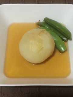 まるごと新玉葱の和風煮-レシピのメイン写真