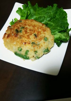 蓮根和風シャキシャキハンバーグ！-レシピのメイン写真