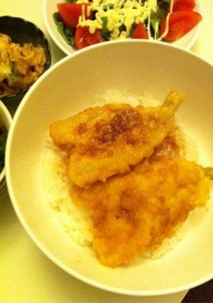 お手軽！美味い！キス天丼-レシピのメイン写真