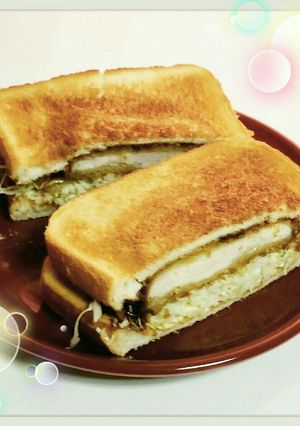 名古屋の味噌カツサンド-レシピのメイン写真