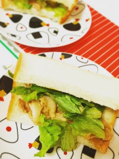 生姜焼きサンド-レシピのメイン写真