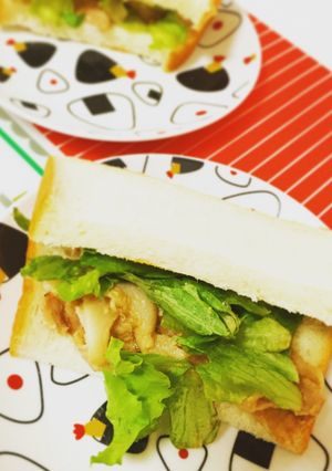 生姜焼きサンド-レシピのメイン写真