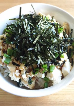 時短☆酢しょうが豆腐丼-レシピのメイン写真