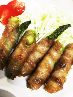 失敗無し♡豚バラとアスパラの肉巻き♡-レシピのメイン写真