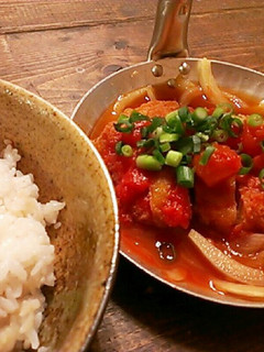祭太鼓再現レシピ3トマトカツ丼(冷やしも-レシピのメイン写真