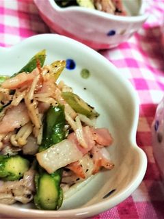 【アスパラとベーコンのバター炒め】-レシピのメイン写真