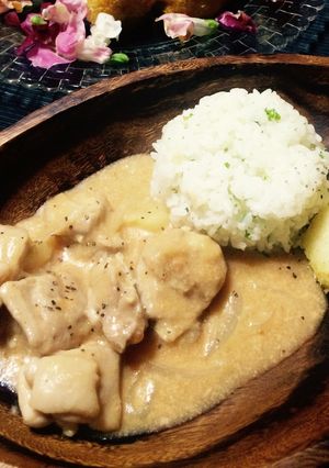 鶏肉のトマトクリーム煮（ケチャップ簡単）-レシピのメイン写真