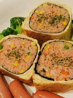 ロールオムライス☆手巻き風☆卵焼き簡単☆-レシピのメイン写真