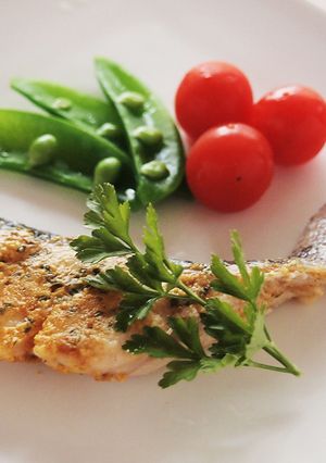 タラのカレー風味ハーブソテーに亜麻仁油-レシピのメイン写真
