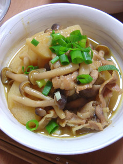 長いもと豚肉のカレーしょう油煮-レシピのメイン写真