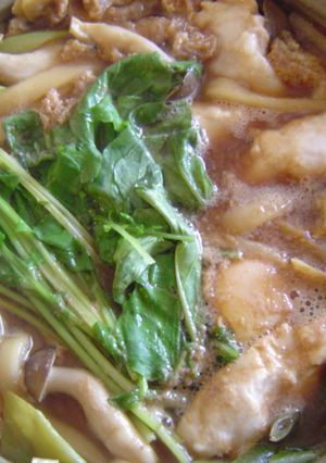 味噌煮こまないうどん-レシピのメイン写真