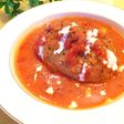 簡単コク旨♡トマトクリームハンバーグ