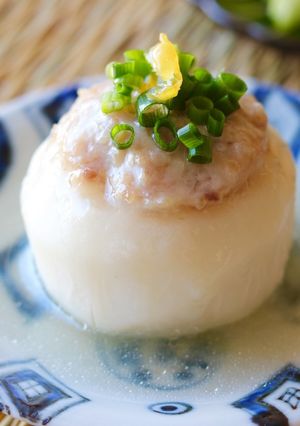 蕪の肉詰めあんかけ～液体塩こうじ使用～-レシピのメイン写真