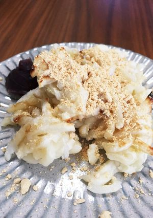 カリッ、もちっ♪きなこうどん-レシピのメイン写真