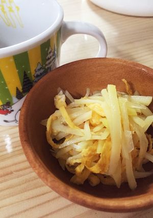 簡単♪じゃがいもと錦糸卵の酢の物-レシピのメイン写真